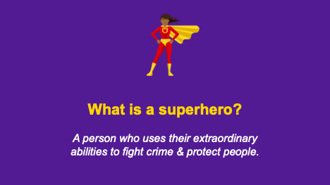 what is a superhero