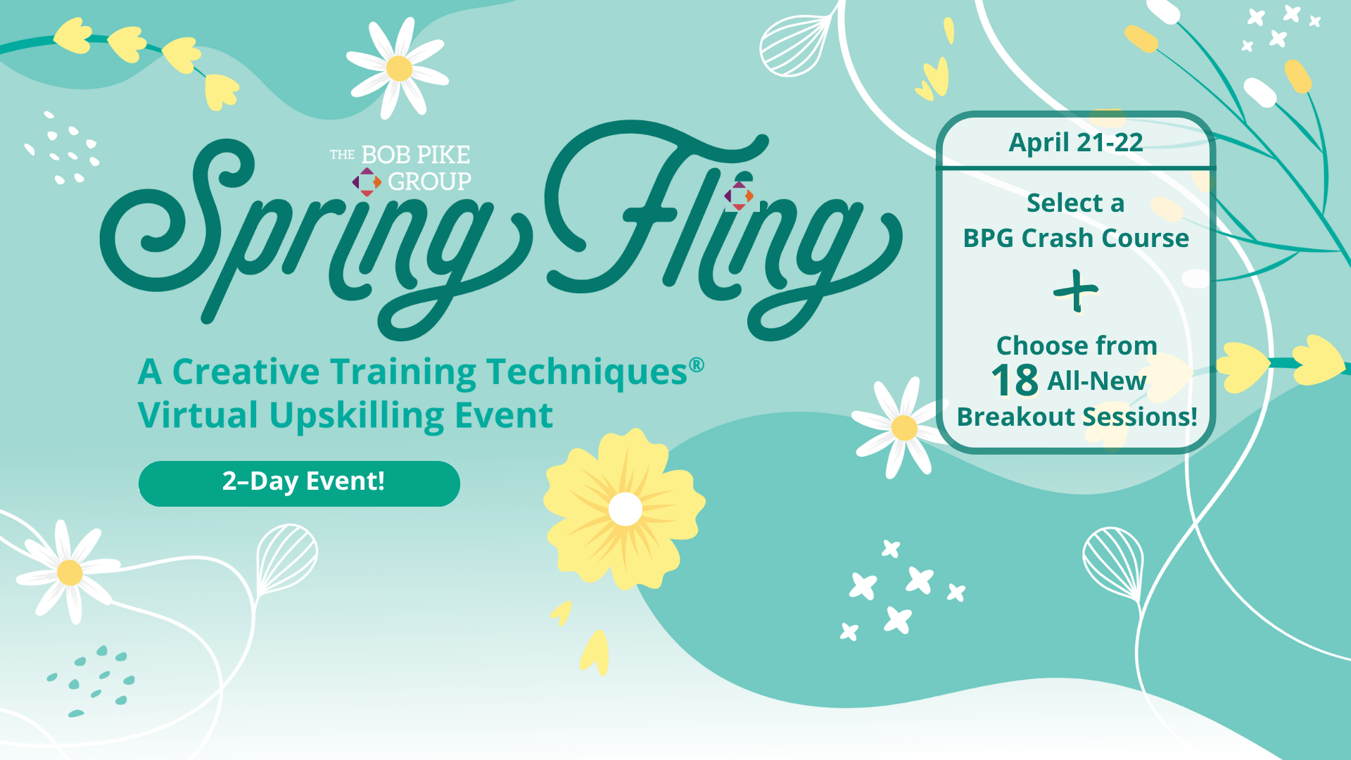 Spring Fling 2027 Banner with Event Information