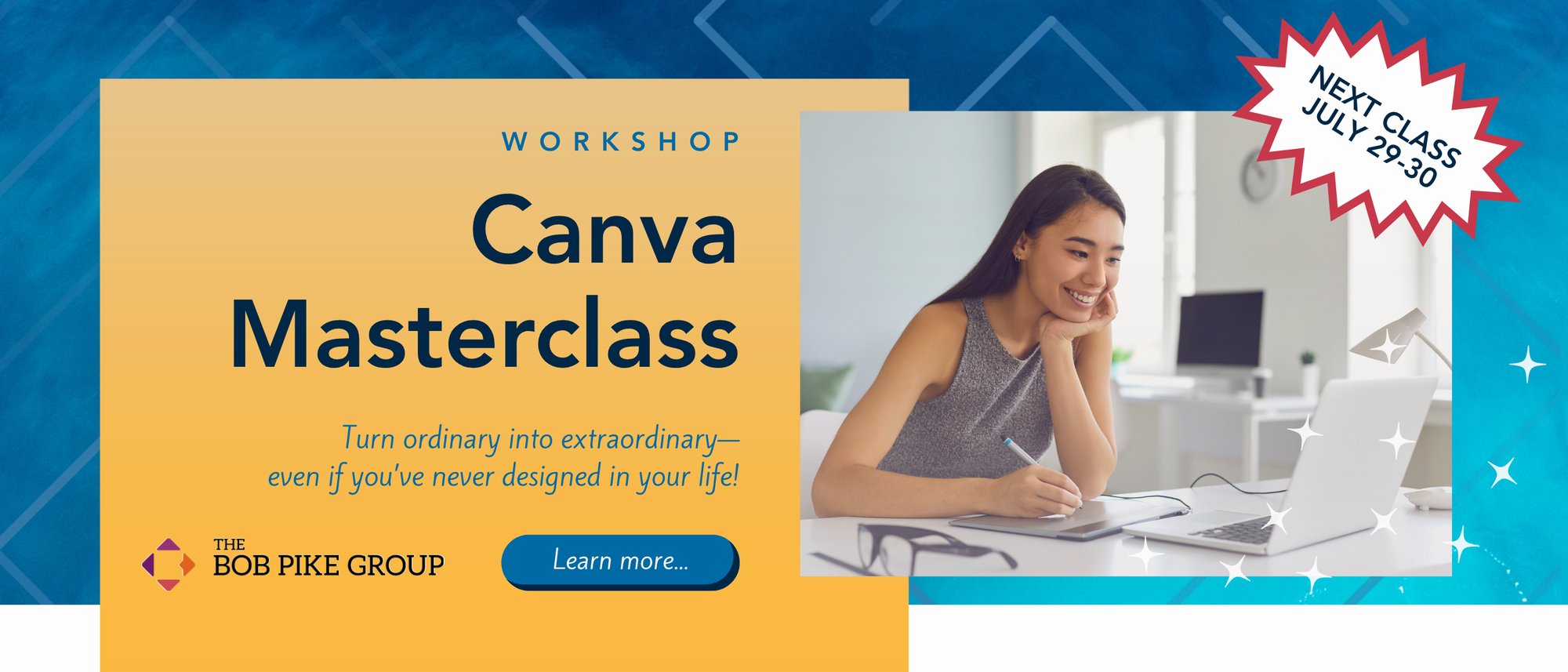 Canva Masterclass Hero July 2026