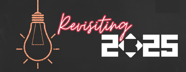 End of the Year Review 2025 Email Header No Edges