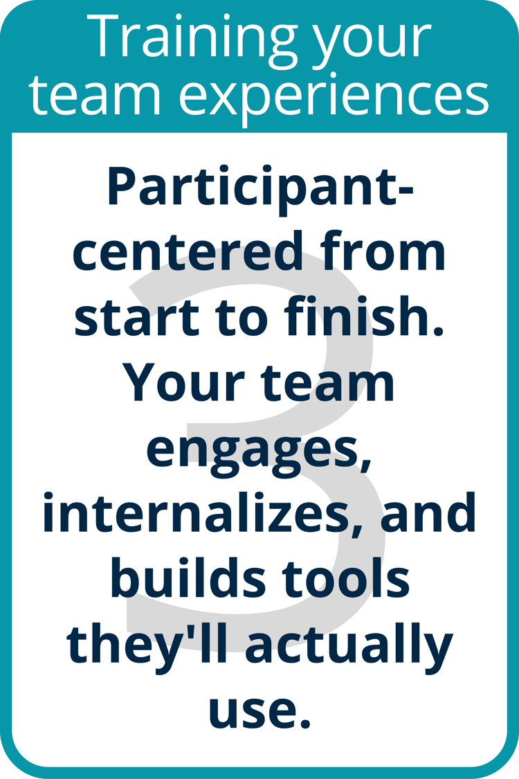 Team training experience