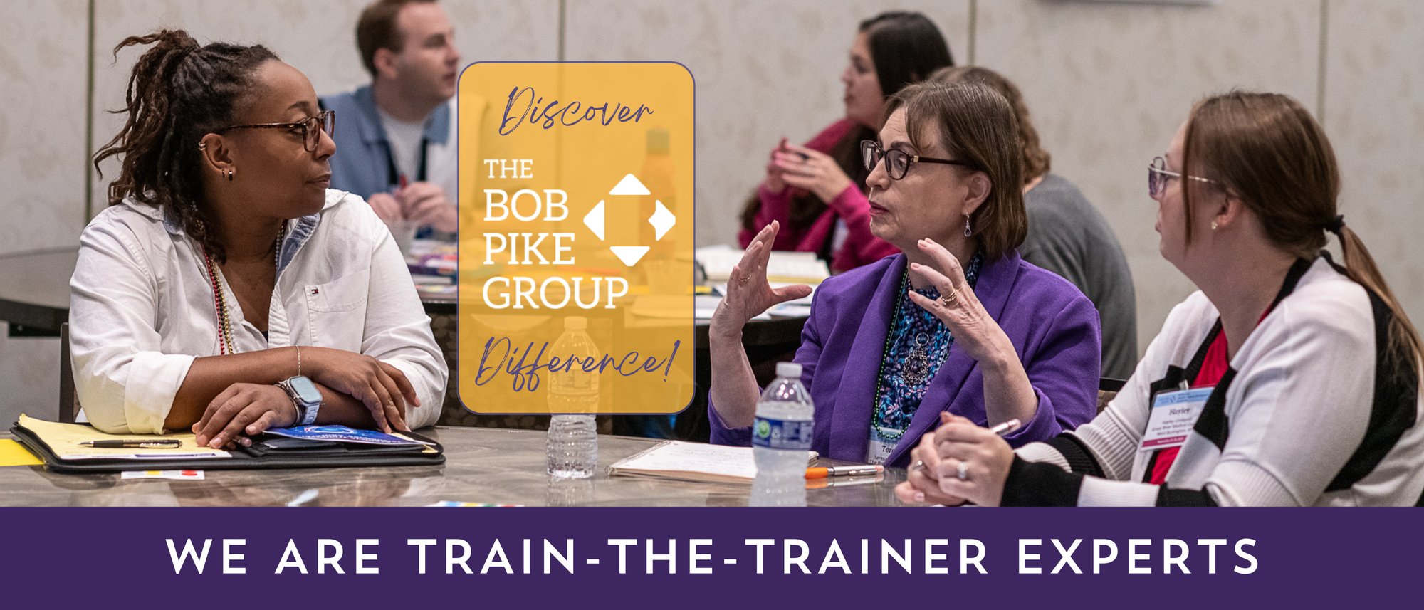 Train the Trainer Experts The Bob Pike Group Hero Purple February 2026