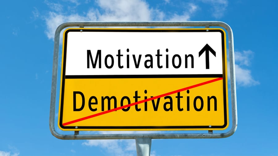 Blog Post Hero: motivation demotivation