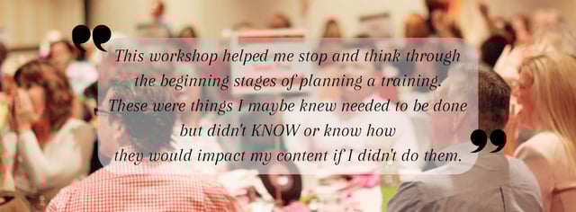 Instructional Design Testimonial