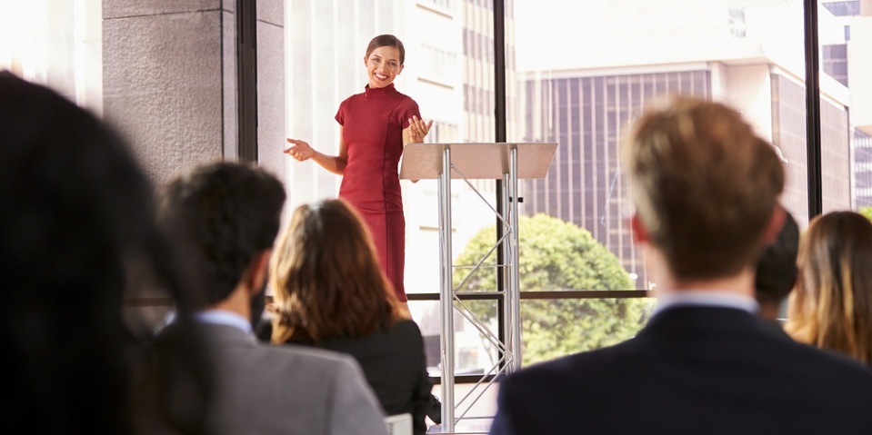 The Physical Act of Presenting