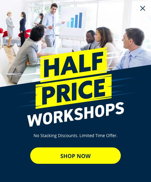 Black Friday 2023 Workshop Popup 